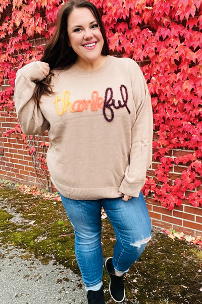 Thankful Heart Sweater-Authentically Radd Women's Online Boutique in Endwell, New York