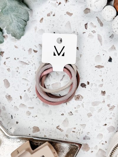 Neutral Hair Tie Sets-Hair Ties-Authentically Radd Women's Online Boutique in Endwell, New York