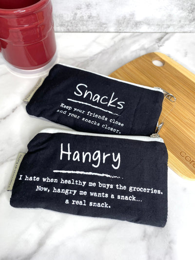 Hangry & Snacks Everything Pouch Set-Authentically Radd Women's Online Boutique in Endwell, New York