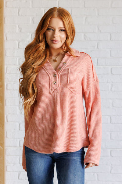 If You Want Forever Ribbed Knit Pullover-Tops-Authentically Radd Women's Online Boutique in Endwell, New York