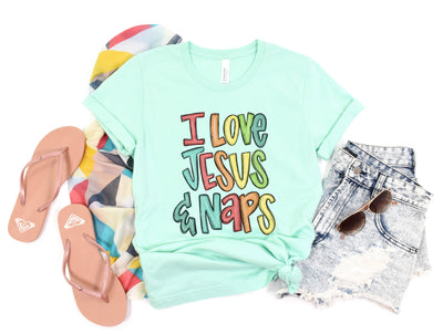 I Love Jesus and Naps-Authentically Radd Women's Online Boutique in Endwell, New York