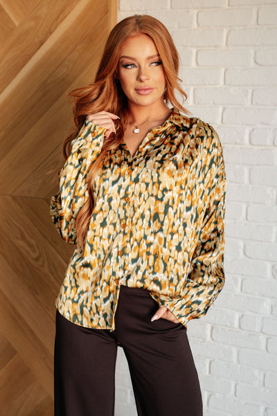 In the Willows Button Up Blouse-Blouses-Authentically Radd Women's Online Boutique in Endwell, New York