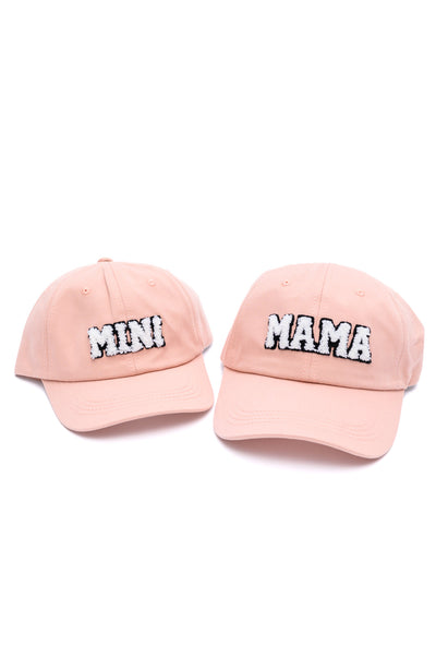 Mama and Mini Hat Set in Pink-Accessories-Authentically Radd Women's Online Boutique in Endwell, New York