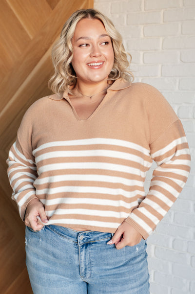 Memorable Moment Striped Sweater-Tops-Authentically Radd Women's Online Boutique in Endwell, New York