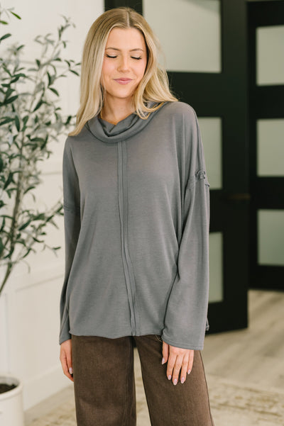 Metro Flow Center Seam Turtleneck-Womens-Authentically Radd Women's Online Boutique in Endwell, New York