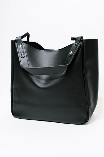 My Whole Life Shoulder Bag in Black-Womens-Authentically Radd Women's Online Boutique in Endwell, New York