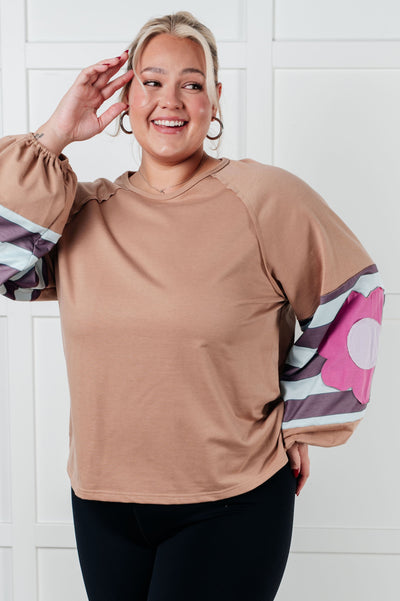 New and Improved Floral Patchwork Top-Tops-Authentically Radd Women's Online Boutique in Endwell, New York