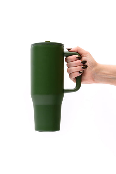 No Spill 40oz Tumbler in Forest-Home-Authentically Radd Women's Online Boutique in Endwell, New York