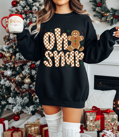 Oh Snap Graphic Tee and Sweatshirt-Womens-Authentically Radd Women's Online Boutique in Endwell, New York