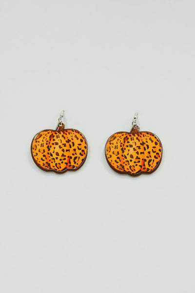 Pumpkin Prowl Earrings in Orange-Womens-Authentically Radd Women's Online Boutique in Endwell, New York