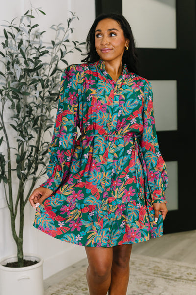 Rustic Retreat Long Sleeve Dress-Womens-Authentically Radd Women's Online Boutique in Endwell, New York