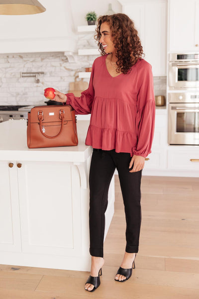 Sassy Swing Tiered Top-Womens-Authentically Radd Women's Online Boutique in Endwell, New York