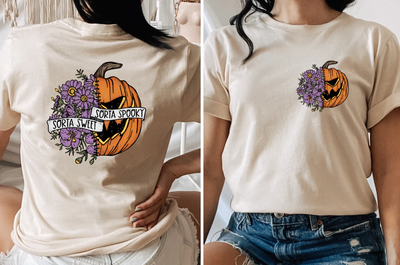 Sorta Sweet Sorta Spooky-Graphic Tee-Authentically Radd Women's Online Boutique in Endwell, New York