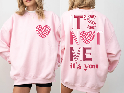 It's Not Me It's You Valentine-Graphic Tee-Authentically Radd Women's Online Boutique in Endwell, New York