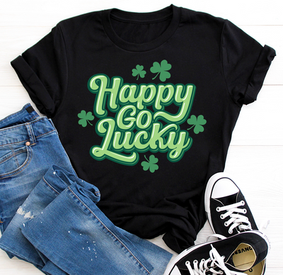 Happy Go Lucky-Graphic Tee-Authentically Radd Women's Online Boutique in Endwell, New York