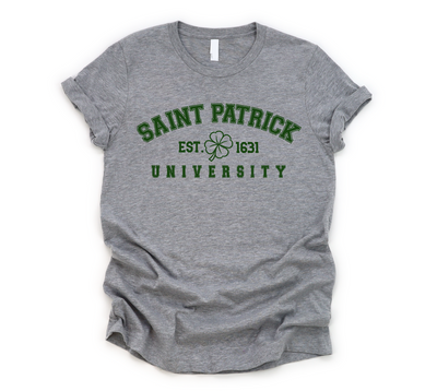 Saint Patrick University-Graphic Tee-Authentically Radd Women's Online Boutique in Endwell, New York