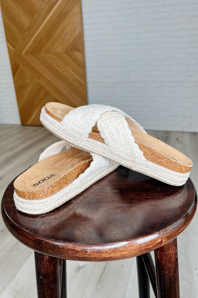 Shoreline Stride Sandals in Sadina Beige-Womens-Authentically Radd Women's Online Boutique in Endwell, New York