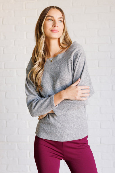 Stuck On You Long Sleeve Top-Tops-Authentically Radd Women's Online Boutique in Endwell, New York