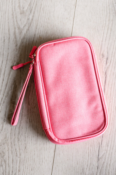 Technically Everything Tech Case in Pink-Accessories-Authentically Radd Women's Online Boutique in Endwell, New York