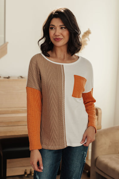 This, That, And The Other Colorblock Top-Tops-Authentically Radd Women's Online Boutique in Endwell, New York