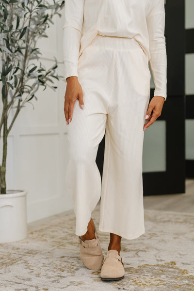 Thyme Culottes in Cream-Womens-Authentically Radd Women's Online Boutique in Endwell, New York