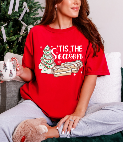 Tis the Season and Treats Graphic Tee and Sweatshirt-Womens-Authentically Radd Women's Online Boutique in Endwell, New York