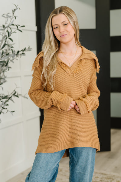 Travel Far & Wide Sweater in Taupe-Womens-Authentically Radd Women's Online Boutique in Endwell, New York