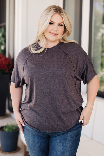 Tried And True Slouchy Tee-Tops-Authentically Radd Women's Online Boutique in Endwell, New York