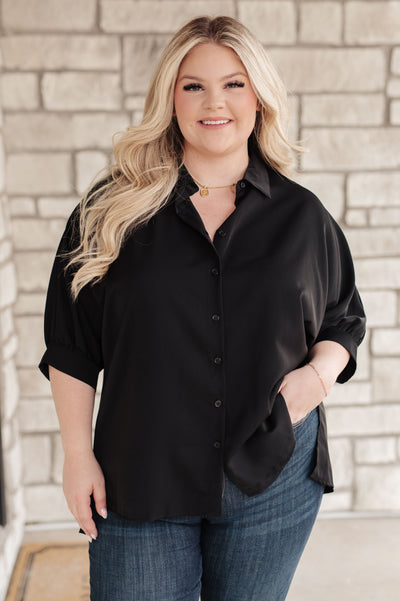 Turned Out Perfect Oversized Button Down Shirt-Tops-Authentically Radd Women's Online Boutique in Endwell, New York