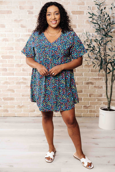 What's the Hurry About? Floral Dress-Dresses-Authentically Radd Women's Online Boutique in Endwell, New York