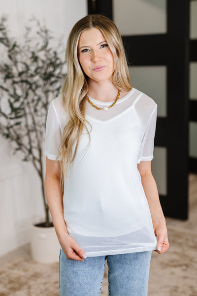 Which Choice Layered Mesh Top-Womens-Authentically Radd Women's Online Boutique in Endwell, New York
