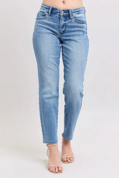 Judy Blue Light Wash Skinny Jeans – Closet Essentials with Cell Phone Pocket-Authentically Radd Women's Online Boutique in Endwell, New York