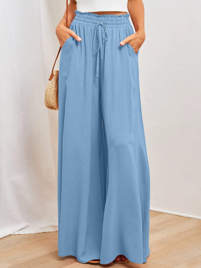 Wide Leg Pants with Pockets-Authentically Radd Women's Online Boutique in Endwell, New York