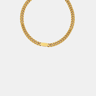 18K Gold-Plated Chain Necklace-Authentically Radd Women's Online Boutique in Endwell, New York