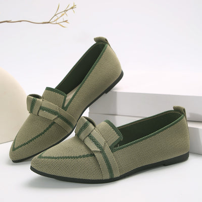 Point Toe Mesh Flat Slip-Ons-Authentically Radd Women's Online Boutique in Endwell, New York