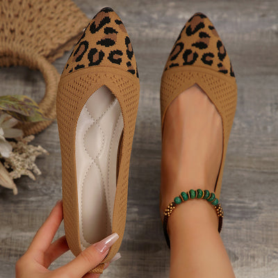 Point Toe Mesh Flat Slip-Ons-Authentically Radd Women's Online Boutique in Endwell, New York