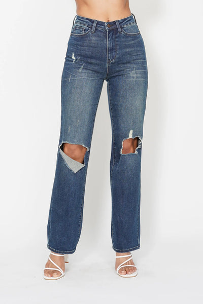 Judy Blue Chill Factor Dad Jeans - Sizes 0-24W-Authentically Radd Women's Online Boutique in Endwell, New York