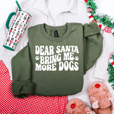 Bring Me More Dogs Graphic Tee and Sweatshirt-Womens-Authentically Radd Women's Online Boutique in Endwell, New York