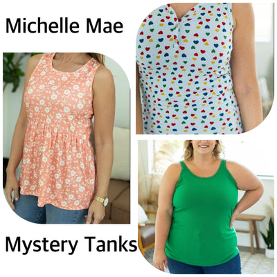 Mystery Michelle Mae Tanks FINAL SALE-Authentically Radd Women's Online Boutique in Endwell, New York