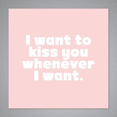 I Want To Kiss You Card-Authentically Radd Women's Online Boutique in Endwell, New York