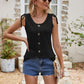 Tied shoulder eyelet tank-Authentically Radd Women's Online Boutique in Endwell, New York