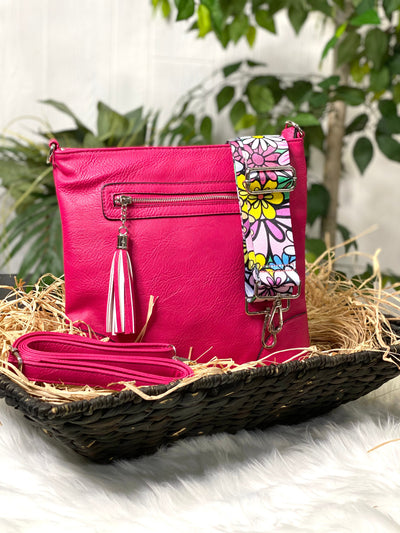 Marion Crossbody in Magenta-Authentically Radd Women's Online Boutique in Endwell, New York