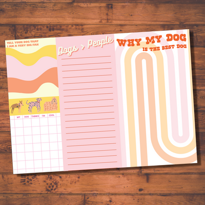 Dog Lovers Notepad Set-Notepad-Authentically Radd Women's Online Boutique in Endwell, New York