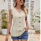 Tied shoulder eyelet tank-Authentically Radd Women's Online Boutique in Endwell, New York
