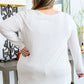Basics Are Best Long Sleeve V-Neck Top in Bone-Womens-Authentically Radd Women's Online Boutique in Endwell, New York