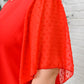 Best Of My Love Short Sleeve Blouse In Red-Womens-Authentically Radd Women's Online Boutique in Endwell, New York