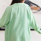 Corey Button Up Top In Vintage Green-Womens-Authentically Radd Women's Online Boutique in Endwell, New York