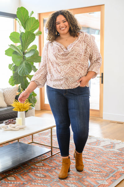 Take Flight Cowl Neck Top-Womens-Authentically Radd Women's Online Boutique in Endwell, New York