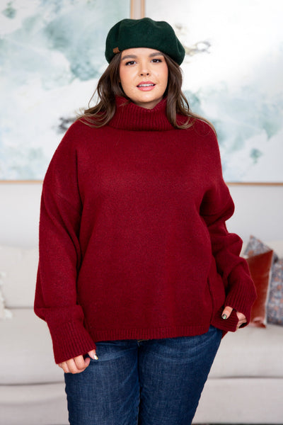 Envelop Me Turtleneck Sweater-Womens-Authentically Radd Women's Online Boutique in Endwell, New York