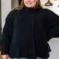 Maureen Long Sleeve Solid Knit Sweater-Womens-Authentically Radd Women's Online Boutique in Endwell, New York